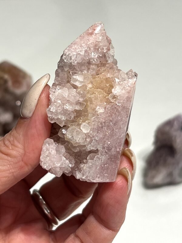 Drusy Pink Amethyst Tower 5.5cm