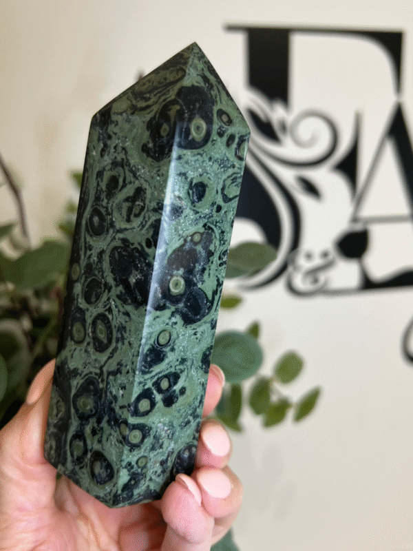 Madagascar Kambaba Jasper Tower 13cm
